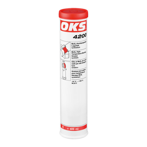 OKS 400 MoS2 Mehrzweck-Hochleistungsfett 400 G – Von -30°C Bis +120°C, Für Wälzlager, Spindeln & Gelenke